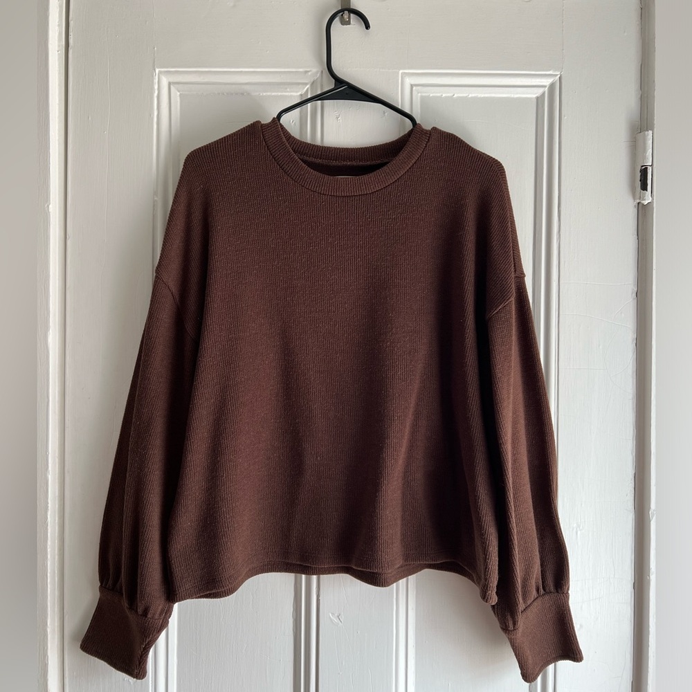 Women’s Madewell Brown Thin Sweater